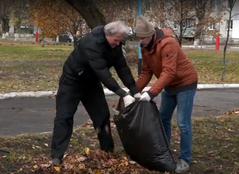 Телевизионщики наводят порядок на улицах города