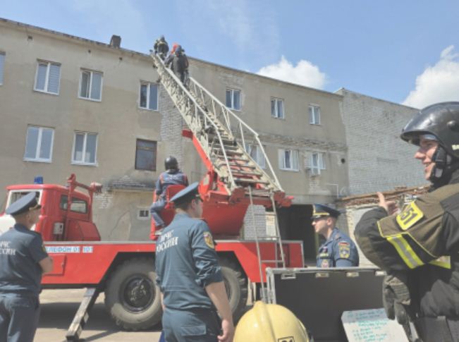 Задымление в полиции и две спасенные жизни: учения в центре Мурома